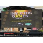 Waterproof IP65 Double-sided outdoor LED sign display football games in real-time beside the road for sale