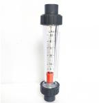 Anti Corrosion UPVC PVC Flowmeter Plastic Tube Rotameter for sale