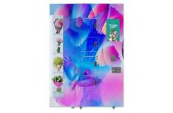 China 360 Rotation Segregation Flowers Bouquet Vending Machine With Transparent Shelf supplier