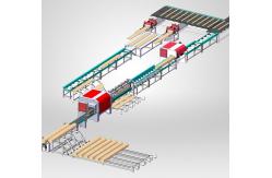 China Circular Sawmill Multi Rip Saw Machine 500mm Sawing Diameter supplier