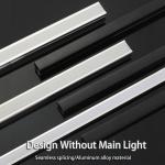 Pre-Buried Lamp Trough Aluminum Alloy Lamp Belt Slot Linear Lamp Ceiling Aluminum Profile for sale