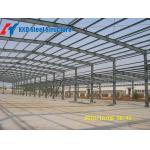 Q235 Q345B Grade Steel Structure Construction With Welded Connection And Bolt Connection