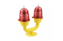 China Double Red 50Lux 32cd Aircraft Obstruction Light 3W supplier