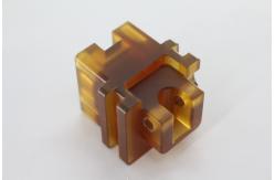 China Lathe Turning Precision Machined Plastic Parts Components With Lasering Engraving supplier