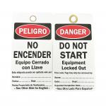 Customized Durable Plastic Safety Tag Design Preventing Accidents for sale
