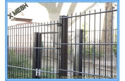 China Twin 868 Standard Double Welded Wire Fence Panels Square Hole Electro Galvanized supplier