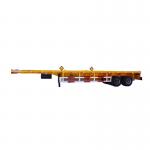 2 Axle Lorry Container Trailer 20FT ISO Tank Container Flatbed Semitrailer