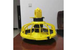 China Automatic Broiler Chicken Poultry Feeding Pan for Feeding Line Auger Feed System supplier