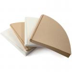 Natural Unbleached Cone Coffee Filters Disposable Pour Over Coffee Filter for sale