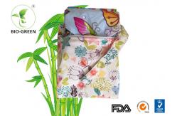 China Customized Bamboo Washable Sanitary Pads , Breathable Bamboo Sanitary Pads supplier