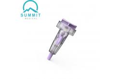 China Top Push Button Activated Safety Lancet For Fingertip Blood Sampling supplier
