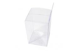 China UV Offset Printing 57 X 48 X 143mm Clear Plastic Folding Boxes supplier