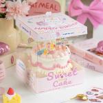 Custom Made Cake Packaging Boxes with CMYK / Pontone Offset Printing Requirements for sale