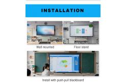 China 4K LCD Interactive Digital Smart Electronic Board 86'' Digital Smart Interactive Touch Panel supplier