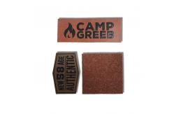 China Personalized Custom Embossed Leather Patches With Logo Image Or Text supplier