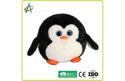 China Round Penguin 25cm Baby Animal Plush Toys Super Soft Fabric CPSC certificate supplier