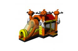 China Children PVC Inflatable Bouncer House Jumping Castle For Halloween Festival supplier