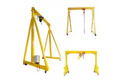 China Customized Span Electric Walking Mini Gantry Crane 4 Wheels A Frame Gantry Crane supplier
