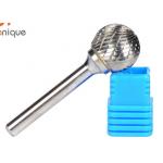 Tumbled / Natural Tungsten Carbide Rotary Burrs / Bits With Round Handle for sale