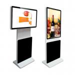 43 inch rotatable vertical LCD screen 16 : 9 show ratio advertising kiosk