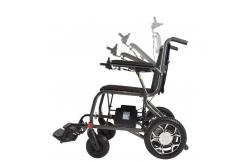 China Lithium Battery Lightweight Power Wheelchair Foldable With PU Tire supplier