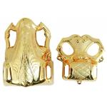 Gold Plating Africa Style Coffin Corner , Casket Accessories PP / ABS Material for sale