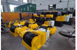 China 120 Ton Pipe Welding Rollers Stands With Rotation Speed 100-1000 Mm/Min supplier