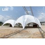 8m Aluminum Crossover Outdoor Hexagonal Dome Frame Tents For Trade Show for sale