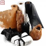 30CM*100M White Black Brown Honeycomb Paper Wrapping Roll Cushioning Pad for sale