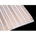 Double Sided FPCB 2835 Flexible LED PCB Circuit Board With 60 LED Light Beats for sale