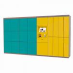 High Safety 22 Inch Smart Parcel Lockers Bill Card Payment for sale