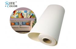 China Fine Art Inkjet Matte Poly Cotton Canvas Eco Solvent 380gsm For Printing supplier