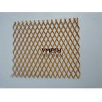0.5mm Thickness Aluminum Expanded Metal Wire Mesh For Wall Panel