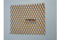 China 0.5mm Thickness Aluminum Expanded Metal Wire Mesh For Wall Panel supplier