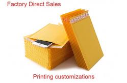 China Printing Logo Kraft Bubble Wrap Shipping Envelopes High Security For Packing supplier