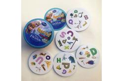 China ISO9001 Custom Flash Card Printing Services Letter And Number Flash Cards supplier