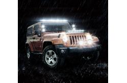 China 72W 6000K Off Road Dual Row LED Light Bar IP69K Waterproof supplier