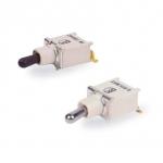 Durable 3 Position Toggle Switch , Small Toggle Switch 2B Series Brass Tin Plated for sale