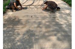 China Hand Woven Zoo Animal Enclosure Pongidae 60 / 90 Degree Mesh Angle supplier