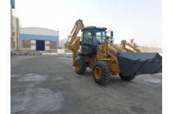 China Compact Structure Mini Tractor Backhoe Loader With Weichai Engine supplier