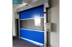 China PLC Control Inductive PVC Rolling Shutter Doors supplier