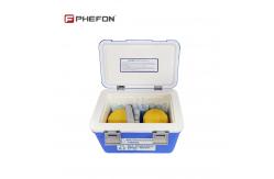 China Vaccine Specimen Cold Chain Safety Transport Container for Biological Samples supplier