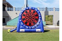 China Gaint PVC Tarpaulin Inflatable Dart Board for Foot Darts Game EN71 EN1496 supplier