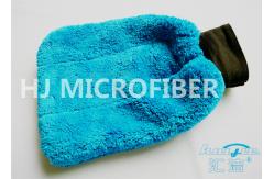 China Portable Durable Microfiber Wash Mitt Super Absorbent Microfiber Dusting Mitt supplier