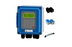China TUF-2000B Wall Mounted Ultrasonic Flowmeter External Clip On Ultrasonic Flow Meter supplier