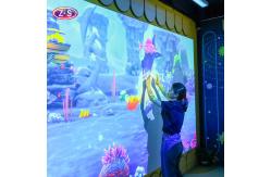 China Digital Painting MultiTouch Surface Interactive Display Games For Tech Showcases supplier