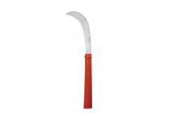 China PP Handle Banana Steel Harvesting Sickle Curved Fruit Knife 57HRC Non Changeable supplier