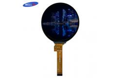 China OEM 1.6 Inch Round Tft LCD Display Seamless Visual Performance supplier