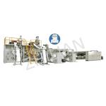 Full Elastic Waistband Baby Diaper Machine 450ppm To  600ppm for sale