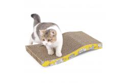 China Customized Cat Corrugated Scratcher ODM Corrugated Cardboard Cat Scratcher supplier